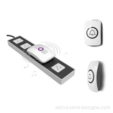 Wireless Doorbell with Anti-Theft Alarm Function